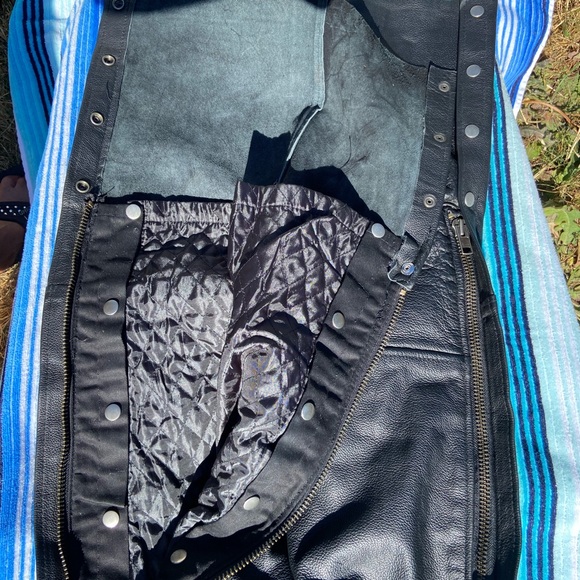 XXS unisex leather chaps. NWOT $80 OBO - Picture 4 of 4